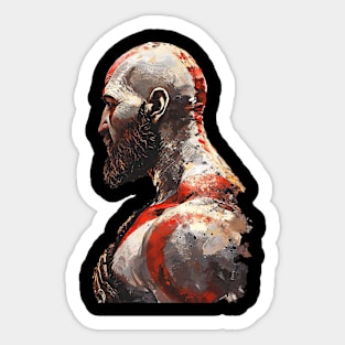 kratos Sticker